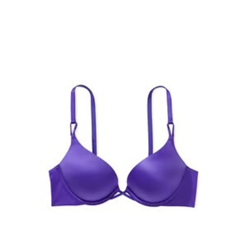 Victoria's Secret Bombshell Smooth Push Up Bra Purple 34B QCJ 335226 NWT